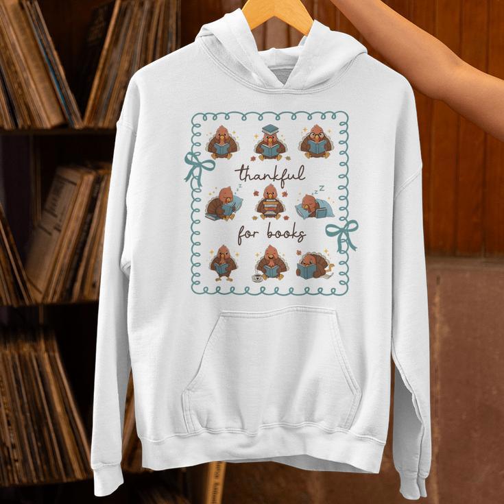 Thankful For Books Turkey Reading Book Lovers Fall Teacher Unisex Hoodie, gift for family, gift for coworker Thankful For Books Turkey Reading Book Lovers Fall Teacher Unisex Hoodie, gift for family, gift for coworker