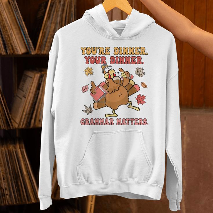 Thanksgiving Grammar Thankful English Teacher Fall Turkey Unisex Hoodie, English Teacher Hoodies, gift for family, gift for coworker Thanksgiving Grammar Thankful English Teacher Fall Turkey Unisex Hoodie, English Teacher Hoodies, gift for family, gift for coworker