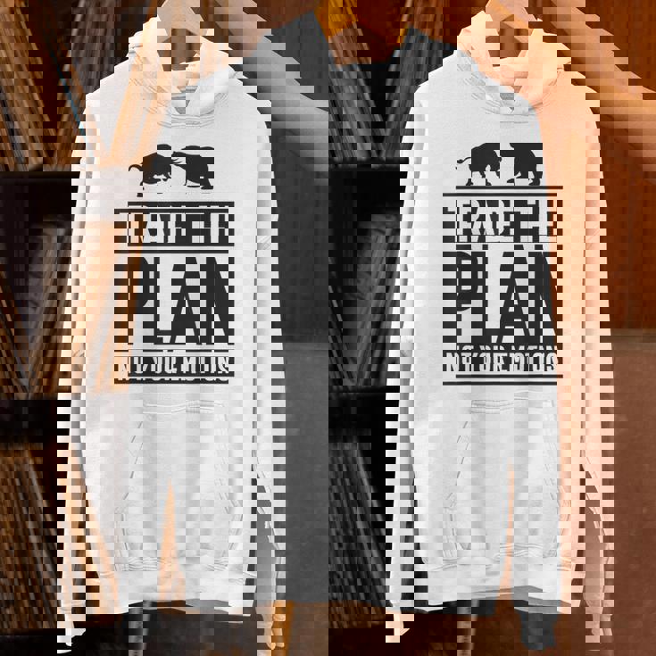 Trade The Plan Not Your Emotions デイトレーダー Trading 株式 証券取引所 パーカー