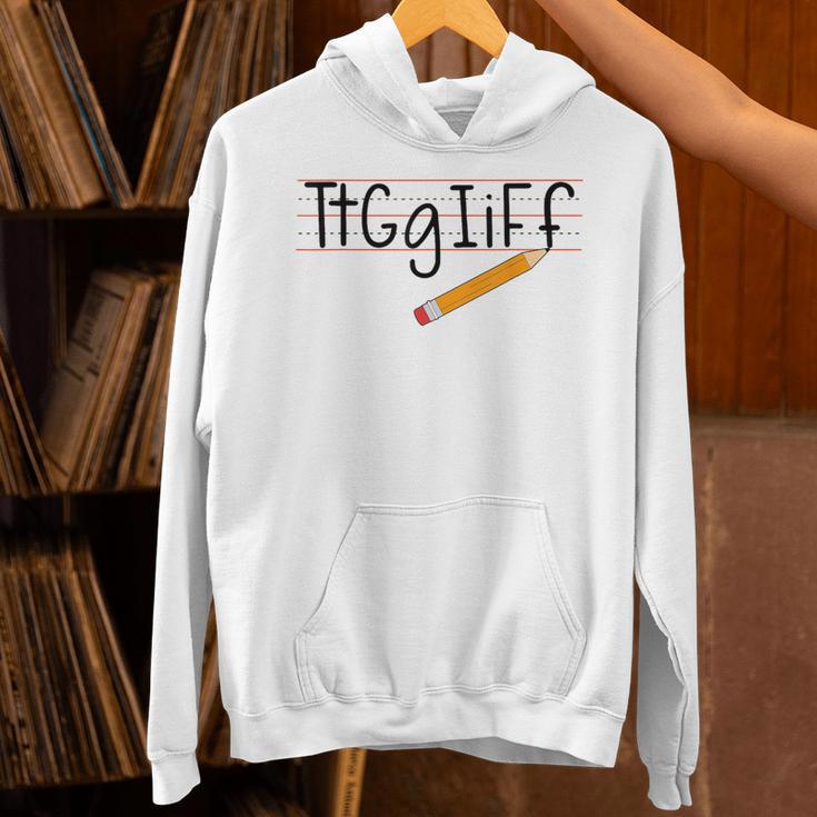 Tt Gg Ii Ff Tgif Teachers Students Tee Unisex Hoodie, gift for family, gift for coworker