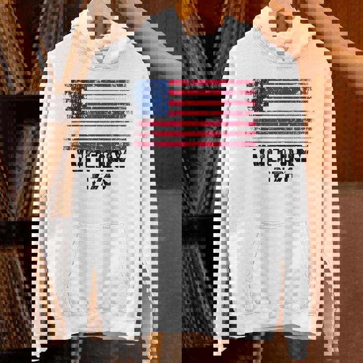 Victory 1776 愛国的 ベッツィー・ロス アメリカ国旗 星13個 パーカー