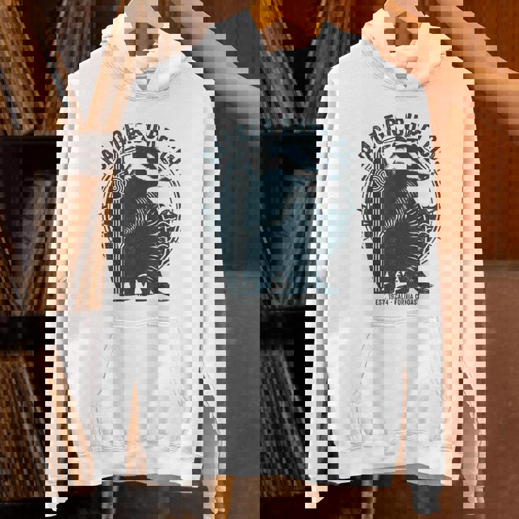 Vintage Badgerurf Co レトロ サーフィン カリフォルニアアート パーカー