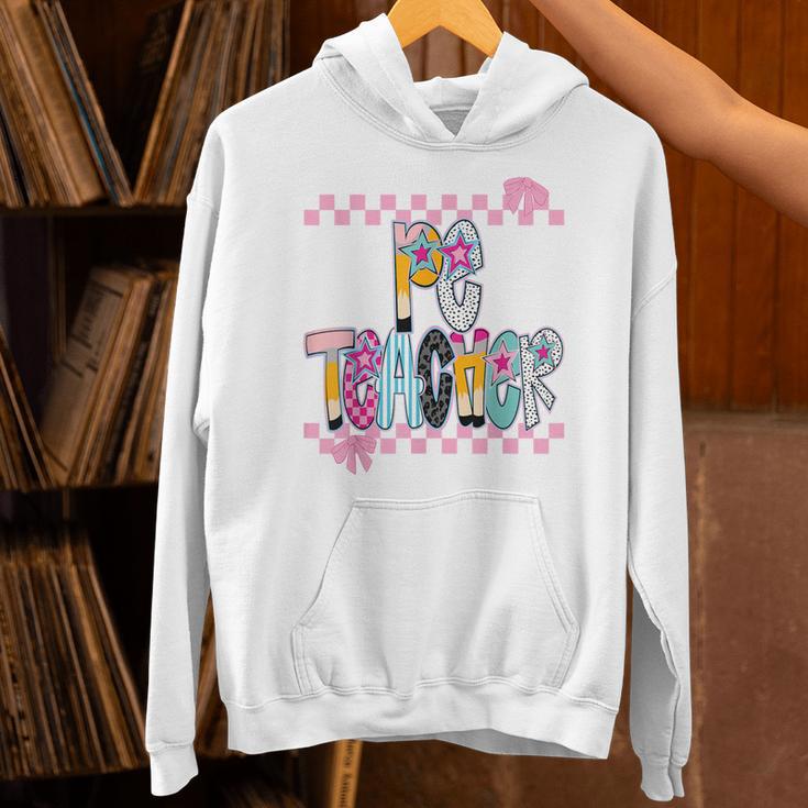 Women PE Teacher Back To School Physical Education Teacher Unisex Hoodie, Pe Teacher Hoodies, gift for family, gift for coworker Women PE Teacher Back To School Physical Education Teacher Unisex Hoodie, Pe Teacher Hoodies, gift for family, gift for coworker