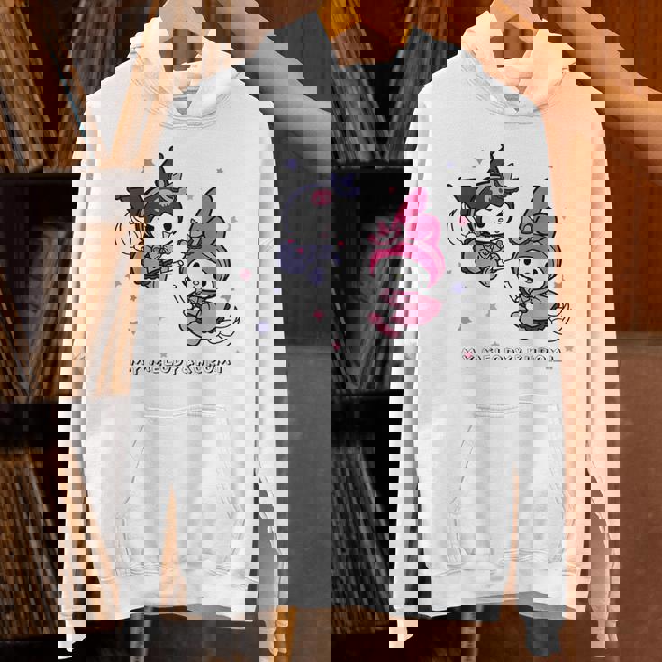 【ハロウィン特集】Usデザイン マイメロディ&クロミ 夜空 パーカー