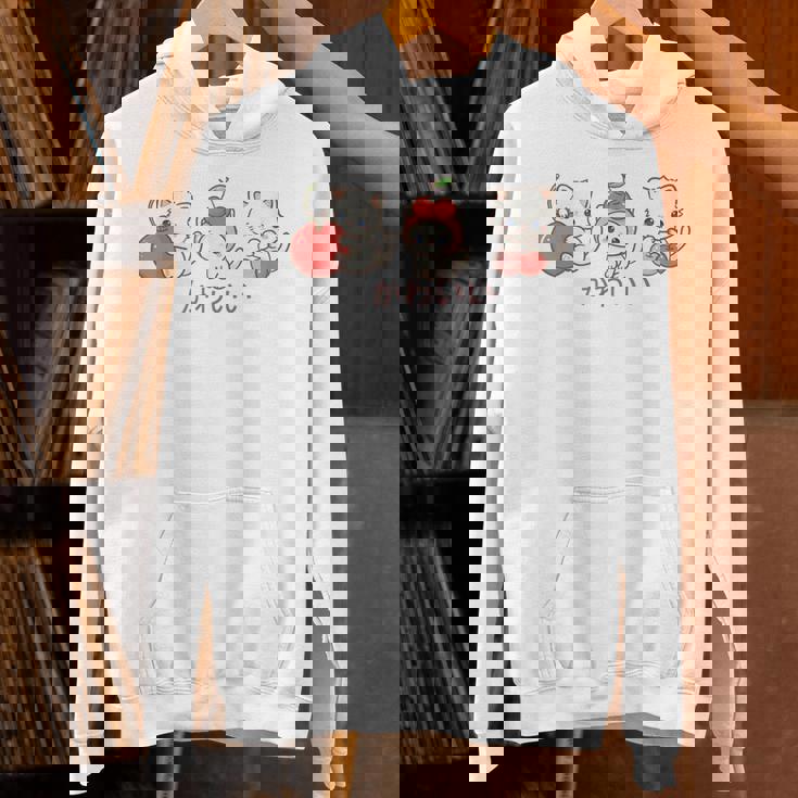 かわいい ねこ さくらんぼ カワイイ 日本風 キャット カートゥーン パーカー