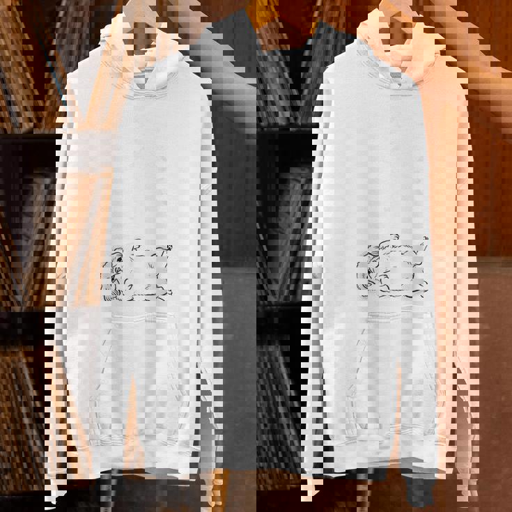 やる気スイッチ故障中 ペキニーズ グッズ 犬 おもしろ 面白い ネタ 笑える 和風 パーカー