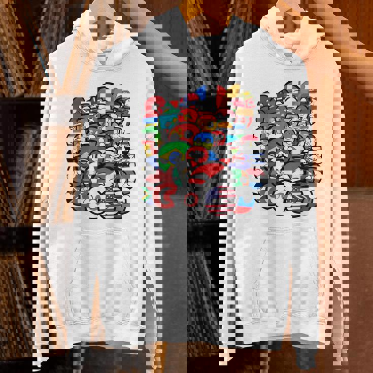 カントリーボールまたはポーランドボールの各国のグループ写真 パーカー