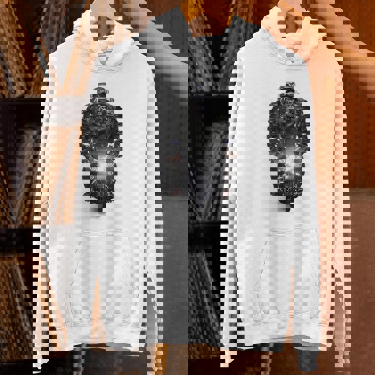 ゴリラ 動物 バイク ヘルメット パーカー