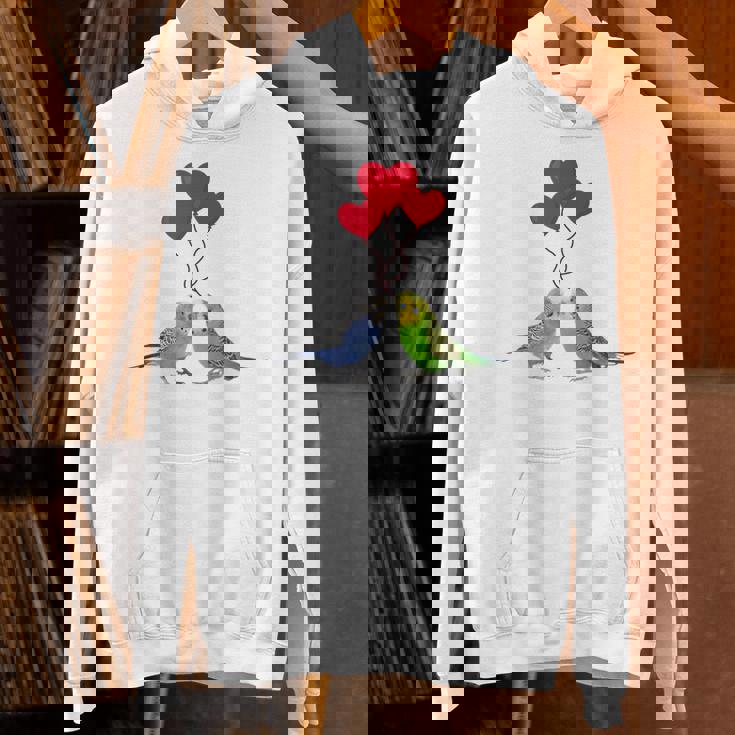 セキセイインコ、面白い鳥、楽しい、セキセイインコ パーカー