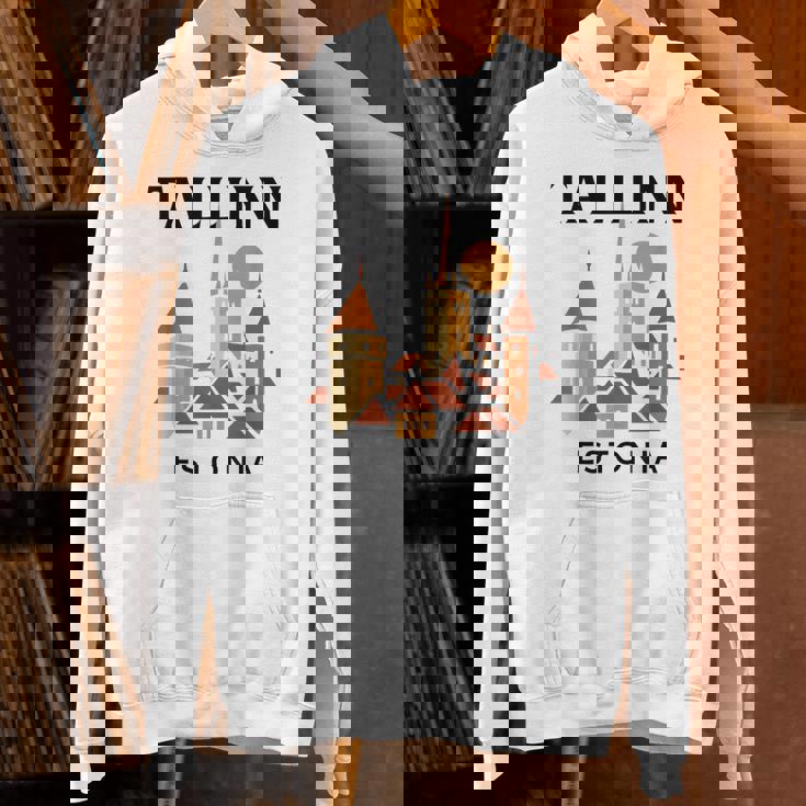 タリン エストニア 中世 旧市街 ヴィンテージ レトロ エストニア パーカー