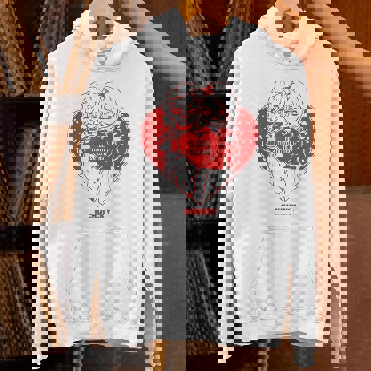 チャッキー＆ティファニーティル・デス・ドゥ・アス・パート・バレンタイン パーカー