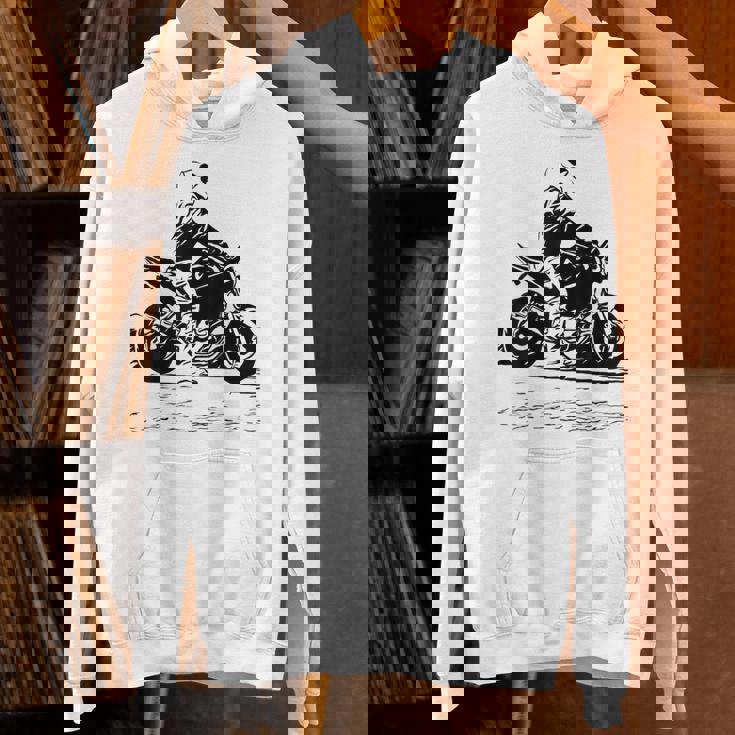 バイク オリジナル作品 タトゥーバイカーv650-Twin Cafe パーカー