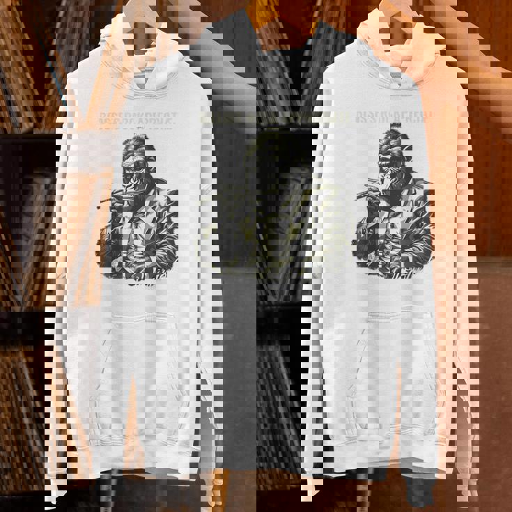 ボスゴリラ ビジネスユーモア アルファなリーダー パーカー