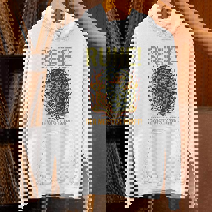 メンズ マスタースローダーツとダーツプレーヤーのバックプリント残り パーカー