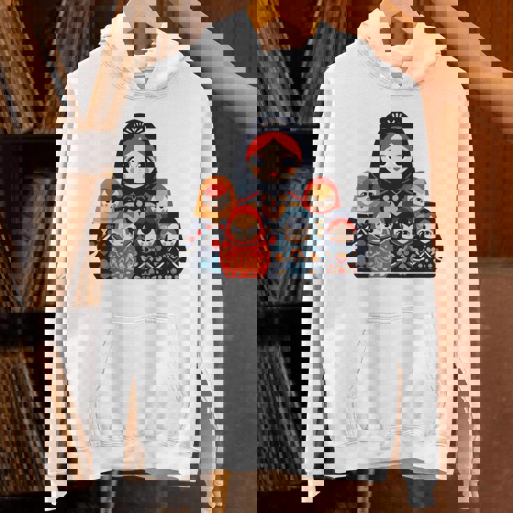 マトリョーシカ ロシア人形 入れ子人形 マトリョーシカ 長袖tシャツ パーカー