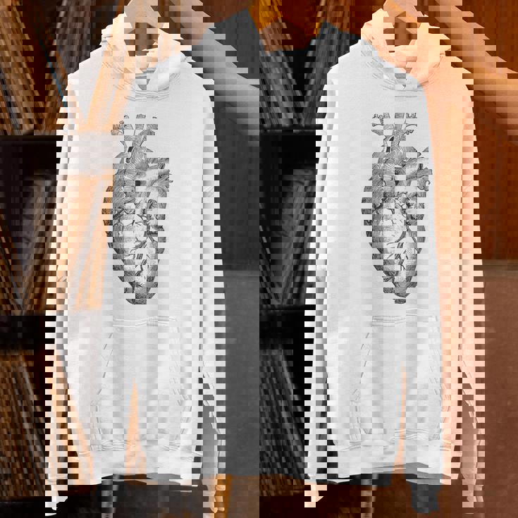 解剖学的に正しい人間の心臓tem Aorta Cardio パーカー