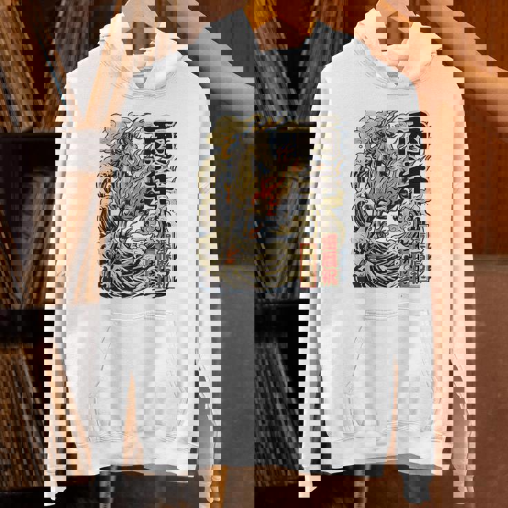 還暦 60歳 丙午 1966年生まれ 火の馬 和柄 波と炎の馬 ヴィンテージ 祝い デザイン パーカー