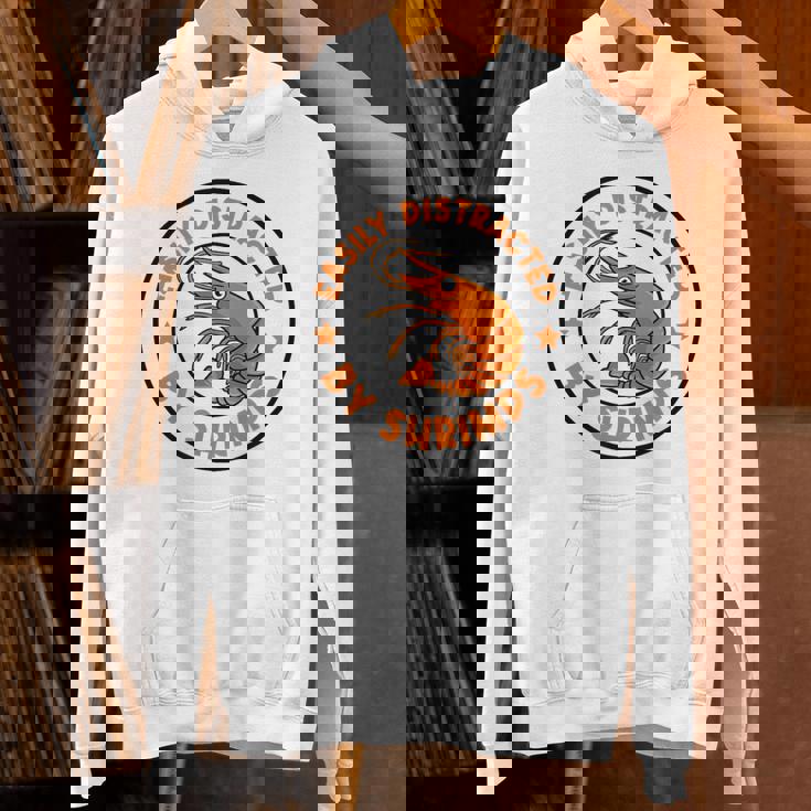 魚介類と海老に気を取られて 面白い海老 パーカー