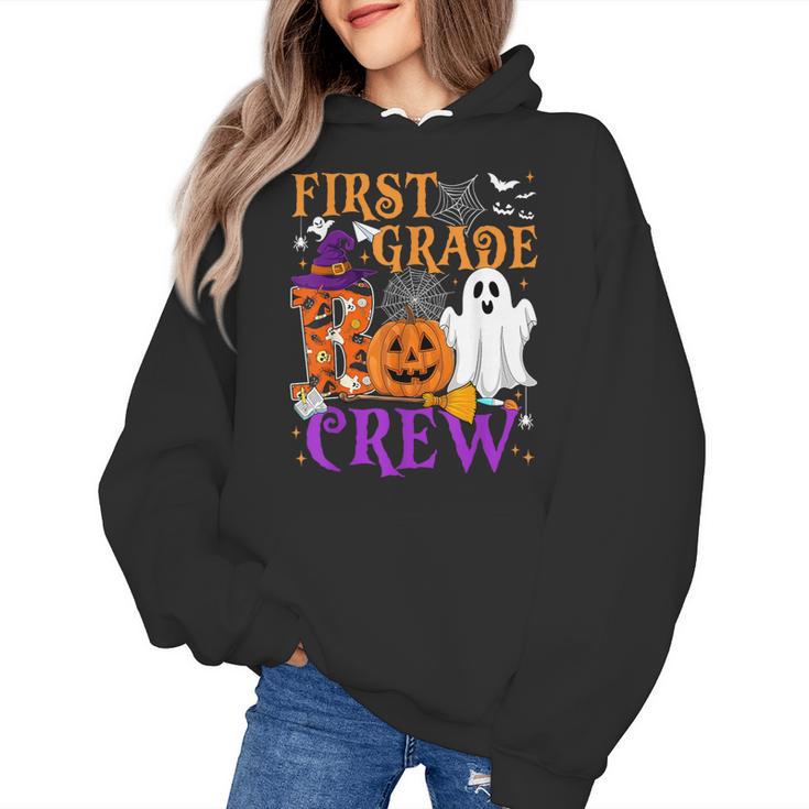 1st Grade Boo Crew Teacher Student Halloween Costume Women's Hoodie, trending gift 1st Grade Boo Crew Teacher Student Halloween Costume Women's Hoodie, trending gift