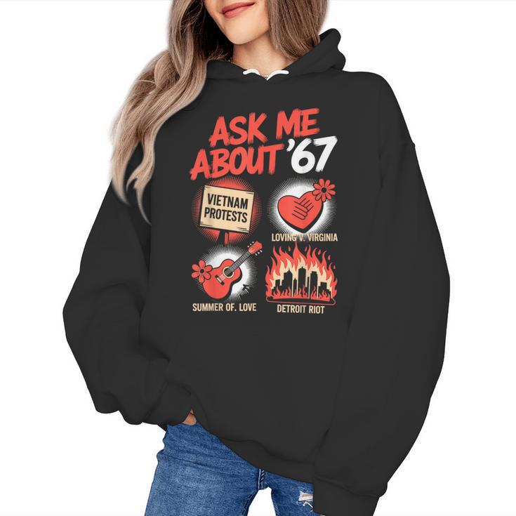 67 History Teacher Teacher 6 7 Overuse '67 Women's Hoodie