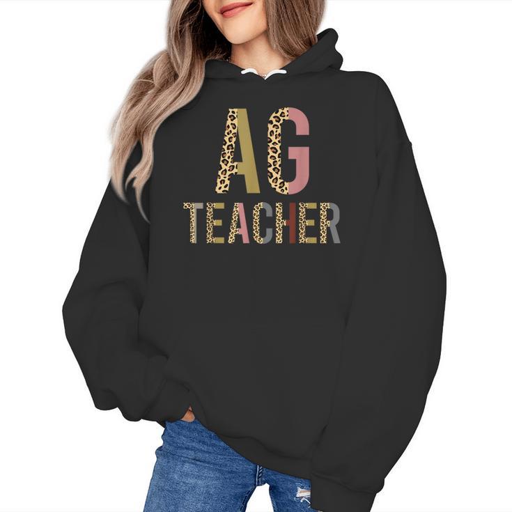 AG Teacher Farmer Life Agriculture Teacher Women's Hoodie