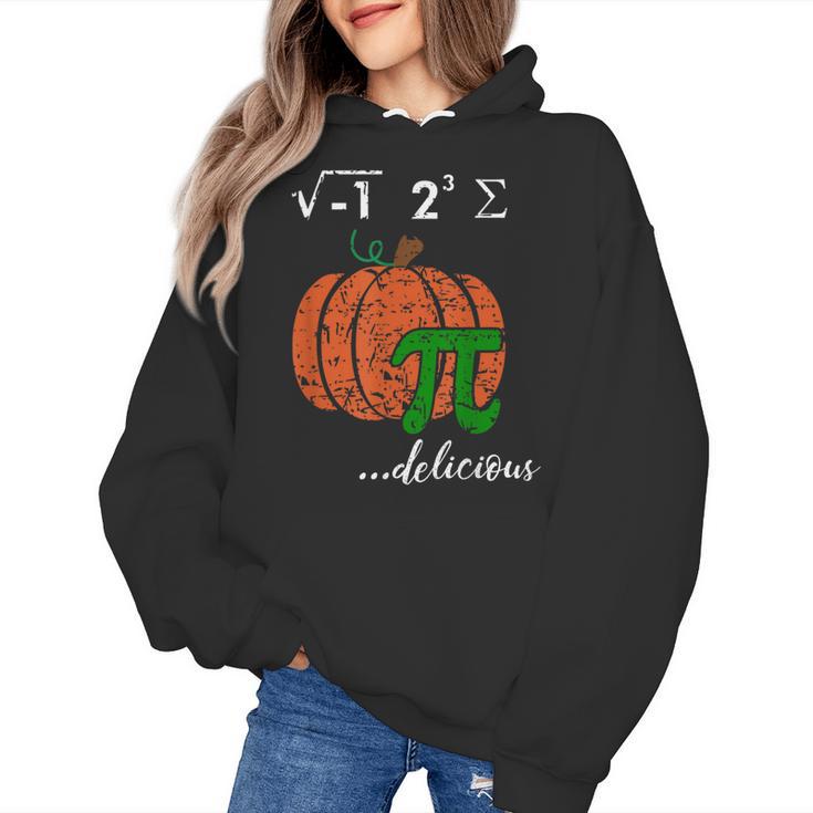 I Ate Some Pumpkin Pi Pie Math Teacher Halloween For Men Women Kids Women's Hoodie