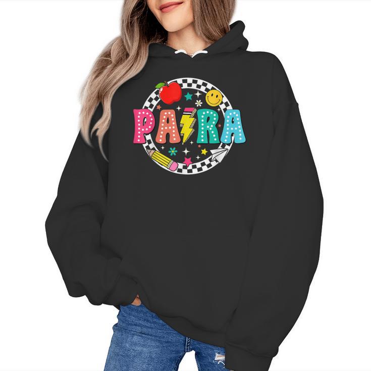 Back To School Para For Men Women Teacher Women's Hoodie