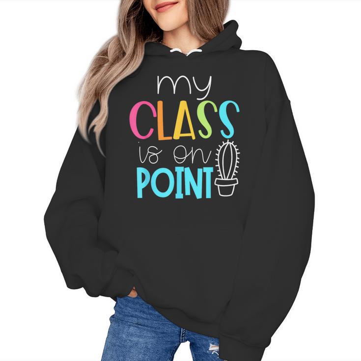Cactus Teacher Shirt Cute Teacher Shirt Women's Hoodie