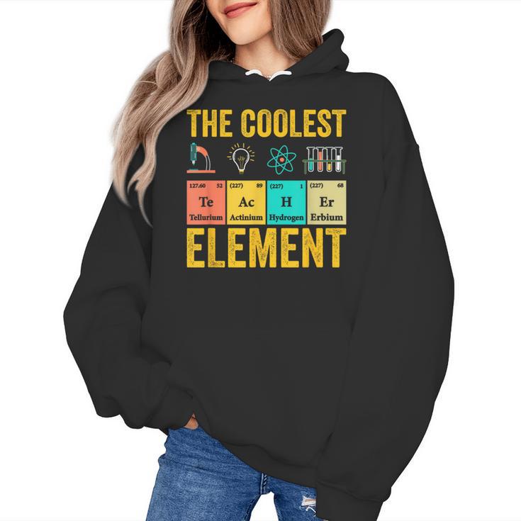 Chemistry Teacher Element Science Student Chemist Women's Hoodie