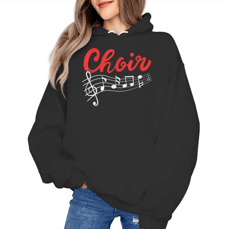 Choir Chorister Choir Teacher Choir Director Women's Hoodie