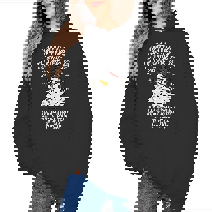 Christmas Surviving Teacher Life Meltdown Xmas Women Men Women&#x27;s Hoodie