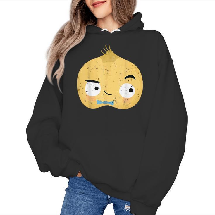 The Cool Bean Good Egg Teacher Halloween Costume Food Group Women's Hoodie
