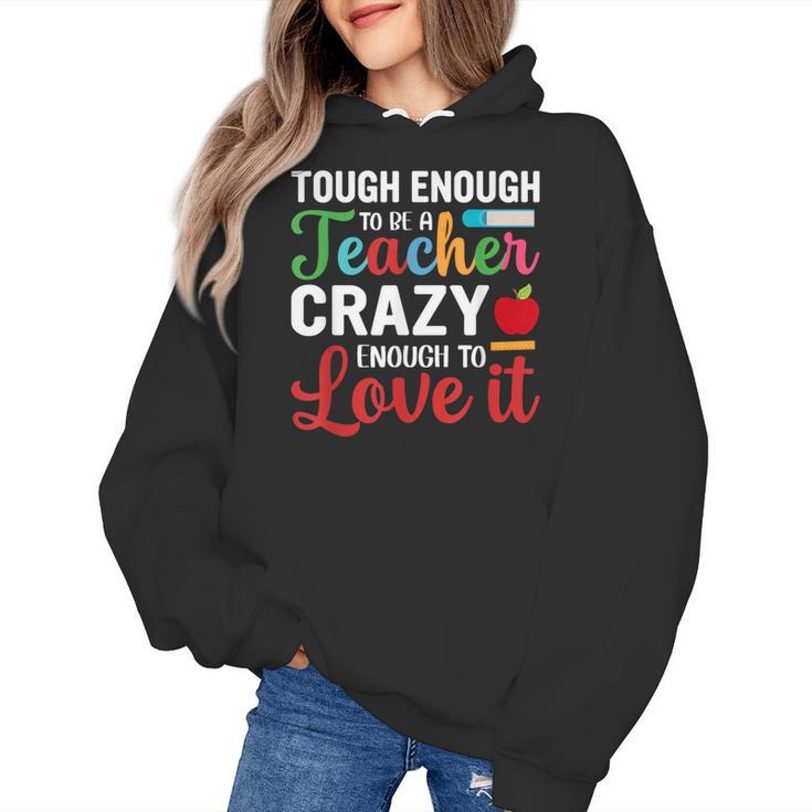 Crazy Teacher Men Women School Teachers Women's Hoodie