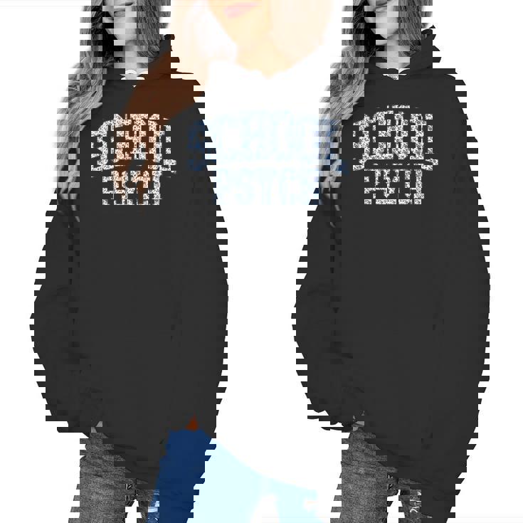 Cute Wildflower School Psych Teacher School Psychologist Women&#x27;s Hoodie