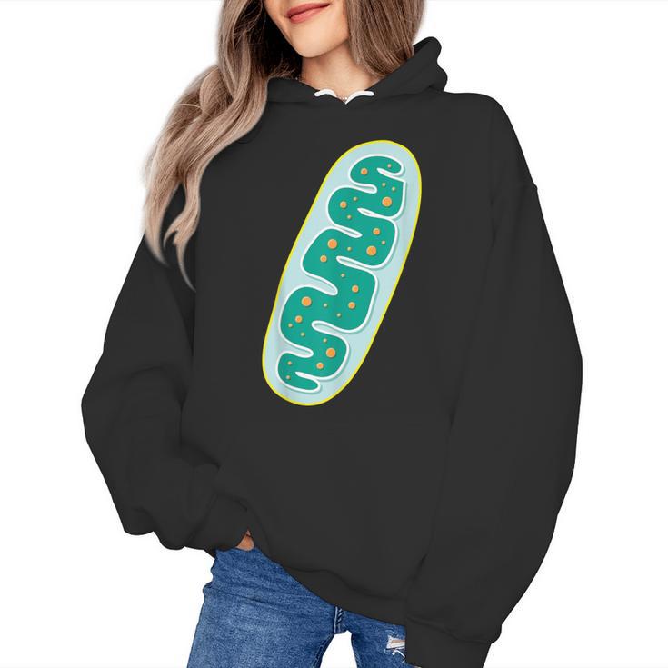 DIY Mitochondria Costume Biology Teacher Halloween Women's Hoodie