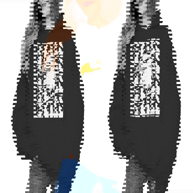 Eagles School Sports Fan Team Spirit Teacher Parent Student Women&#x27;s Hoodie