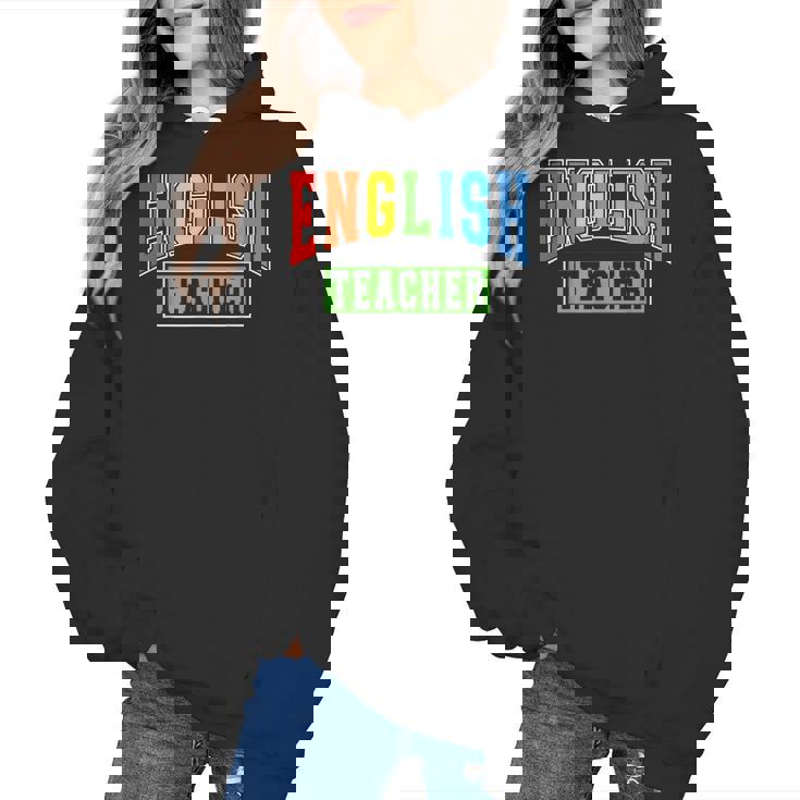 English Teacher Men Women Grammar Class English Teacher Women&#x27;s Hoodie, English Teacher Gifts, trending gift