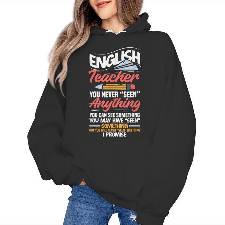 English Teacher Women's Hoodie