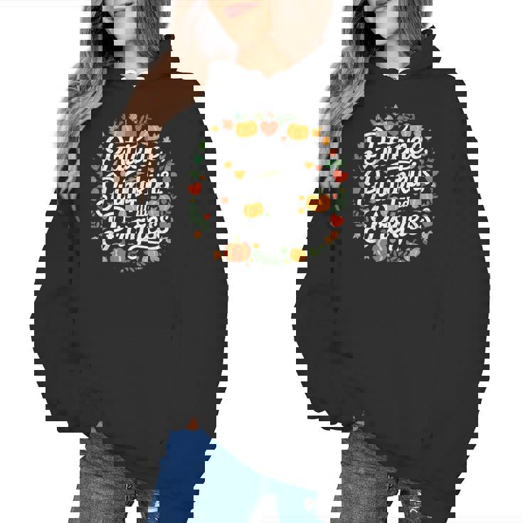 Fall Special Education Teacher Pumpkin Autumn Halloween Women&#x27;s Hoodie