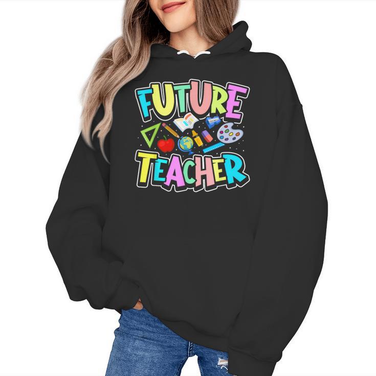 Future Teacher Kid's Career Women's Hoodie