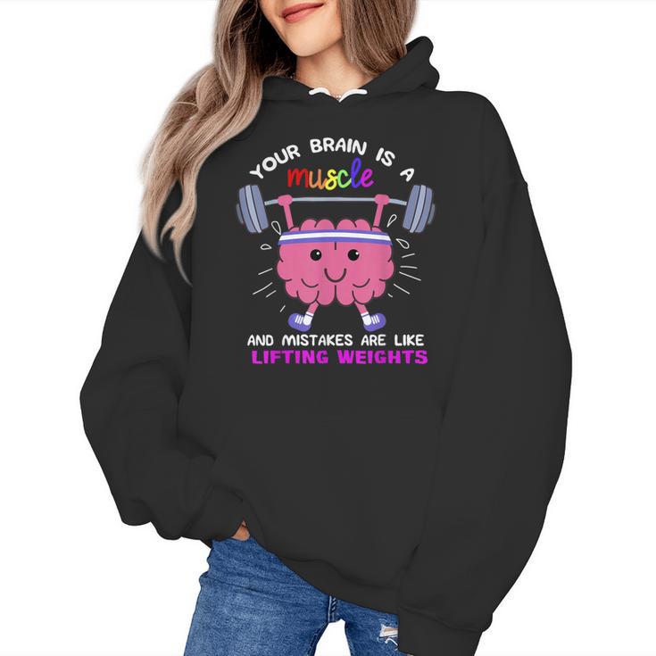 Growth Mindset Teacher Shirt Inspirational Shirts Women's Hoodie
