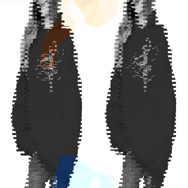 Halloween Ballet Mummy Ballerina Spooky Dance Teacher Women Women&#x27;s Hoodie