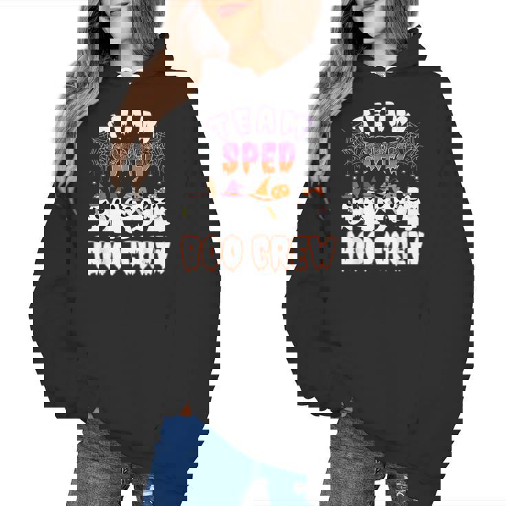 Halloween Costume Team SPED Teacher Special Education Women&#x27;s Hoodie