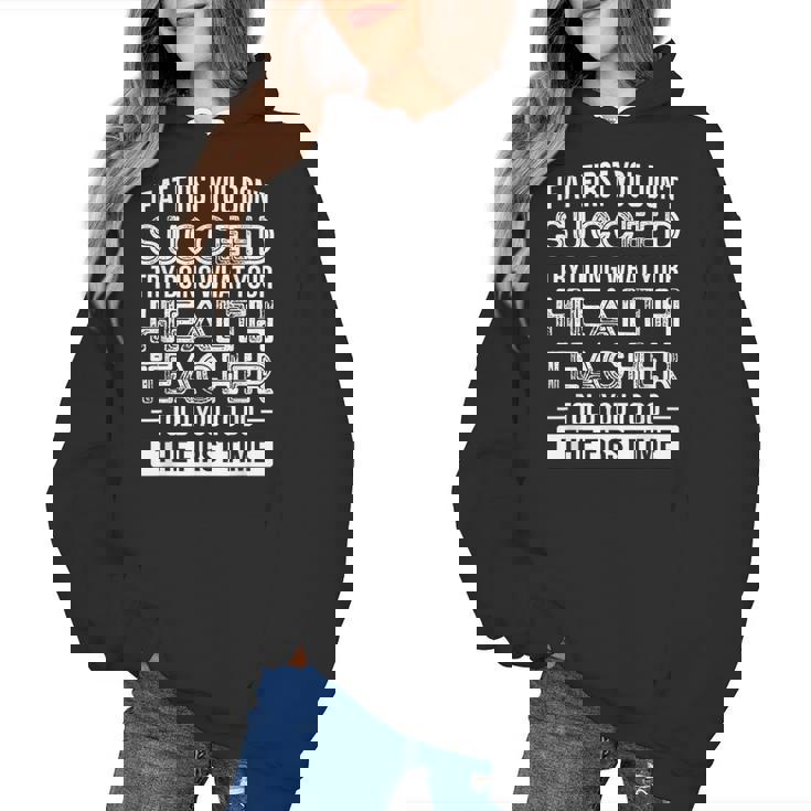 Health Teacher Tshirt  Appreciation For Men Women Women&#x27;s Hoodie