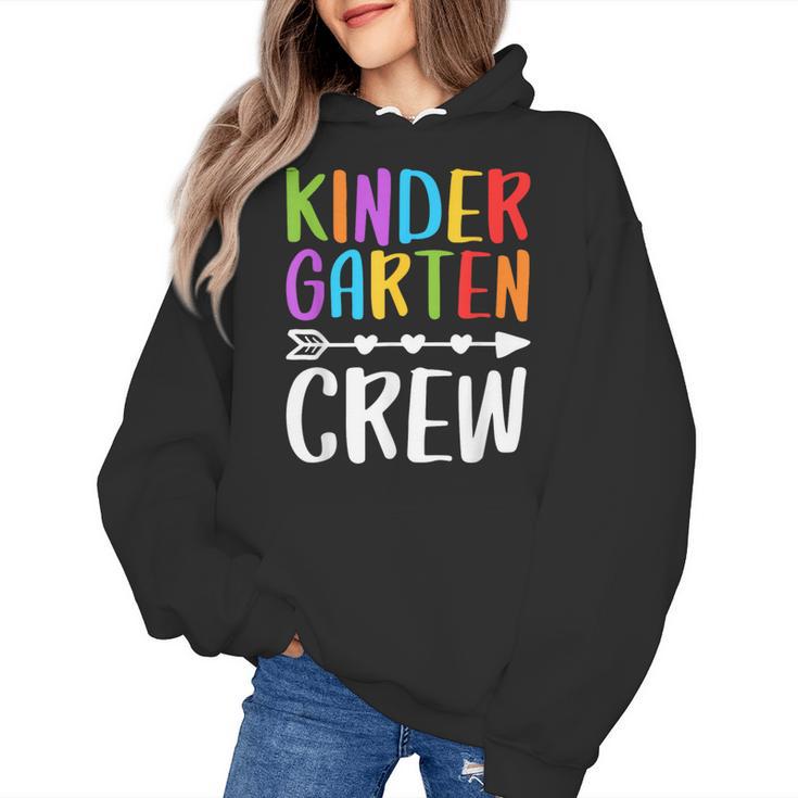 Kindergarten Crew Shirt Kinder Crew Teacher Boy Girl Women's Hoodie