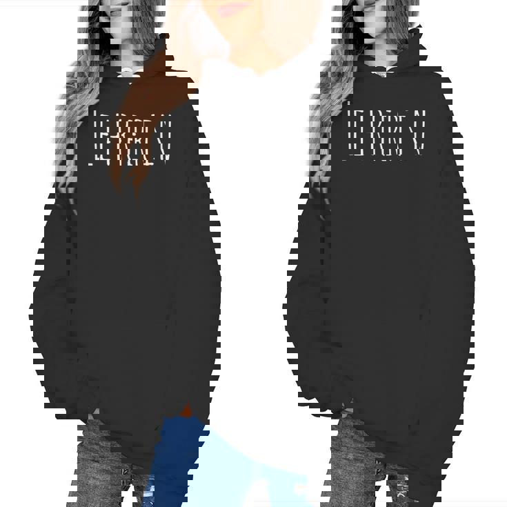 Lehrerin Female German Teacher Women&#x27;s Hoodie