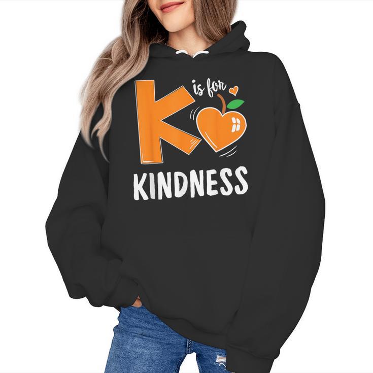 Matching Unity Day Orange Teacher Kindness Antibulliyng 2023 For Men Women Kids Women's Hoodie