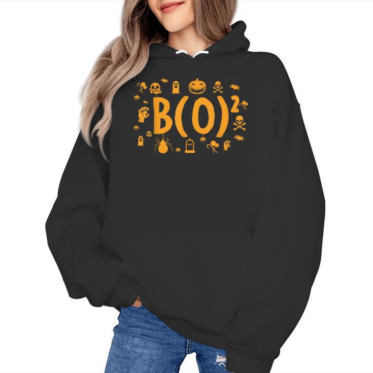 Math Teacher Halloween Mathematician Math Lover Boo Women's Hoodie