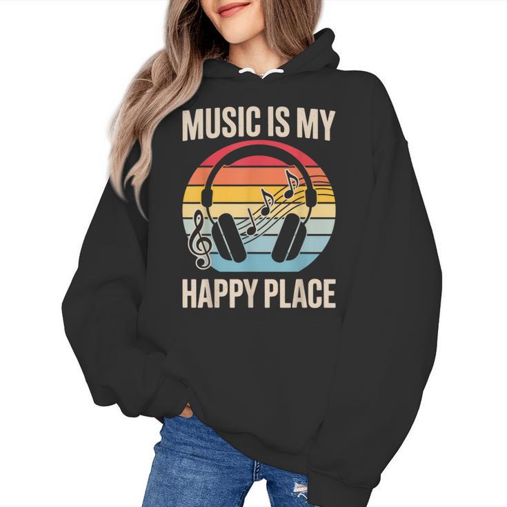 Music For Men Women Music Teacher Music Lover Women's Hoodie