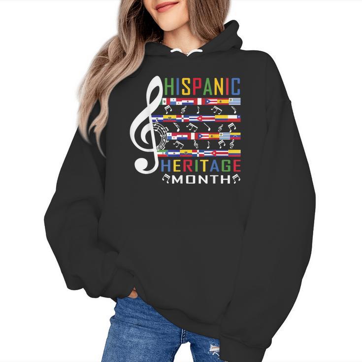 Music Teacher Kid National Hispanic Heritage Month Women's Hoodie, trending gift